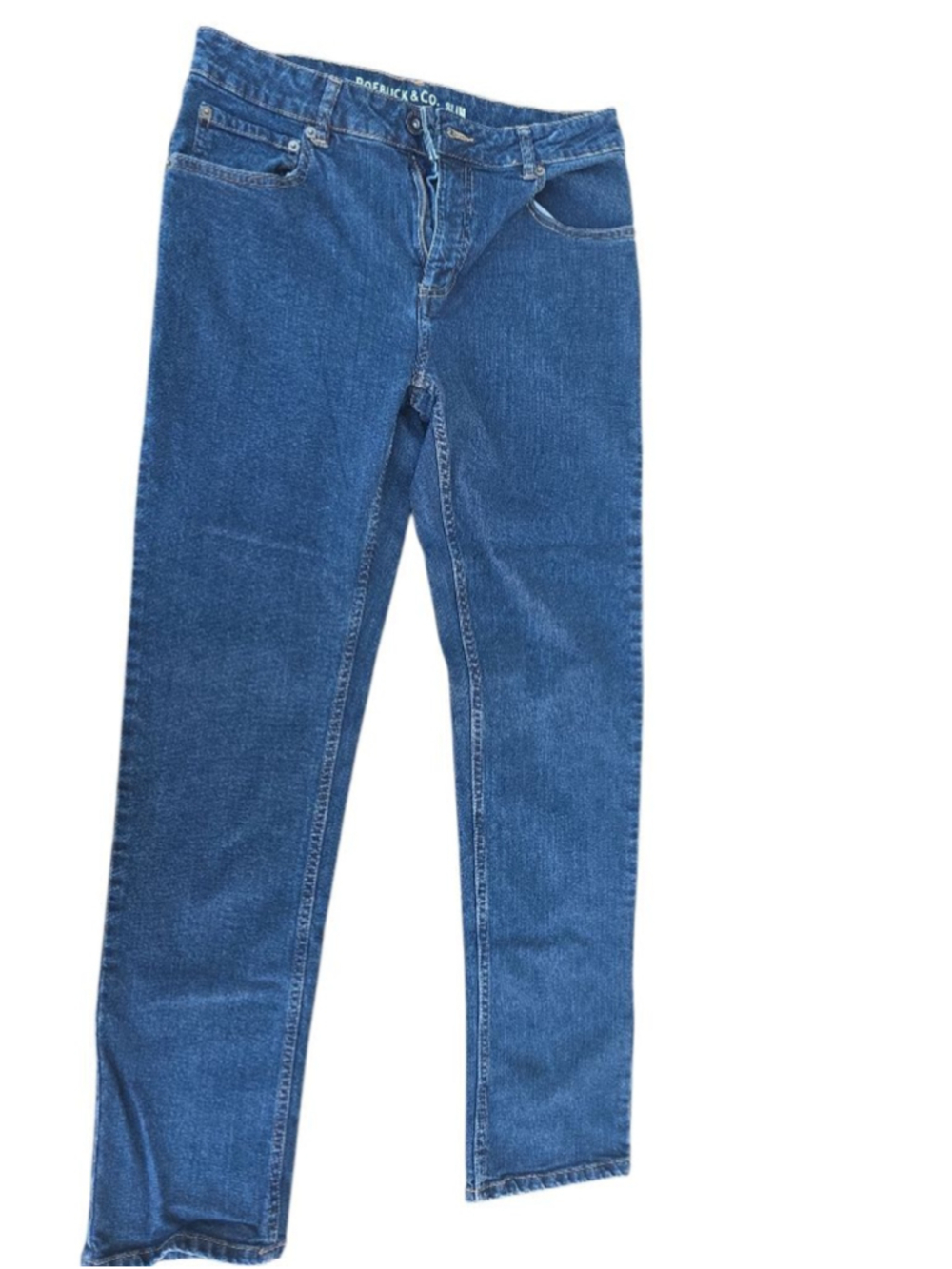 Men's Roebuck & Co. Blue Slim Jeans Waist 30 #183